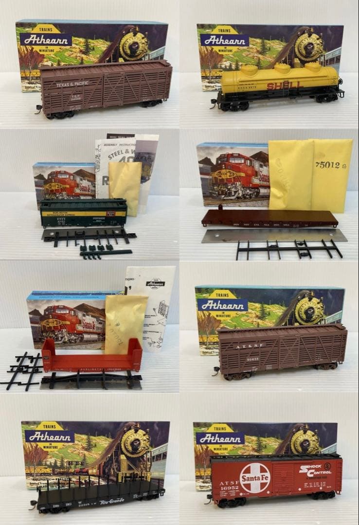 HOゲージ Accurail LIFE-LIKE Athearn 54台 まとめ