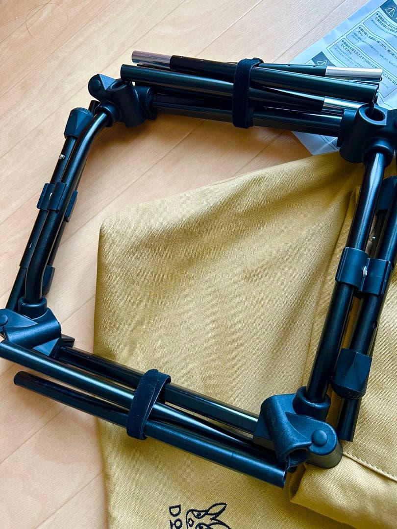 【DOD スゴイッス】人気のタンカラー　袋の取手がひとつ取れてます