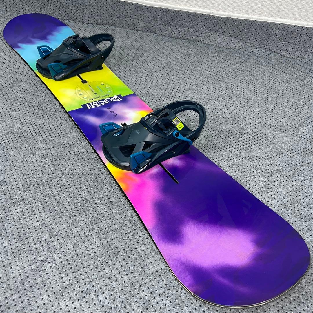 数回使用 151cm BURTON TORNADO×STEP ON Mサイズ