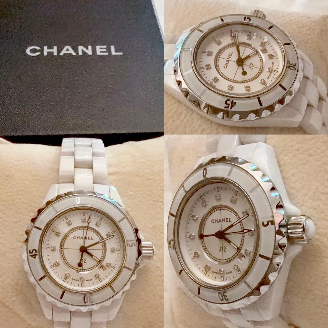 CHANEL j12 ノベルティ　電池新品