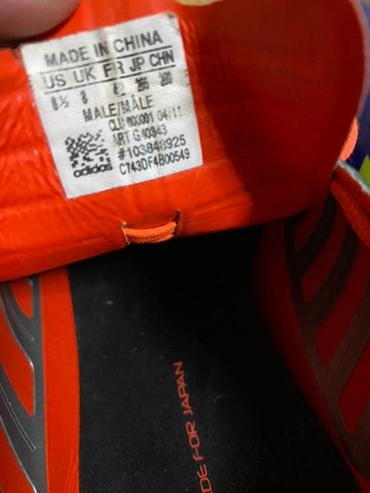アディダス　サッカースパイク　26.5センチ　F50 アディゼロ　adizero
