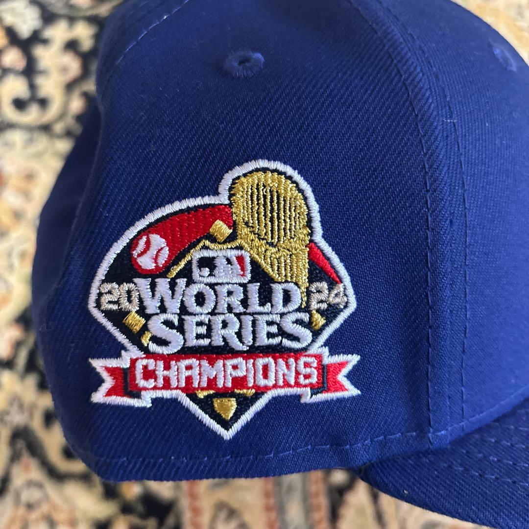 ドジャース59FIFTY 2025年ゴールドキャップ 7 3/8