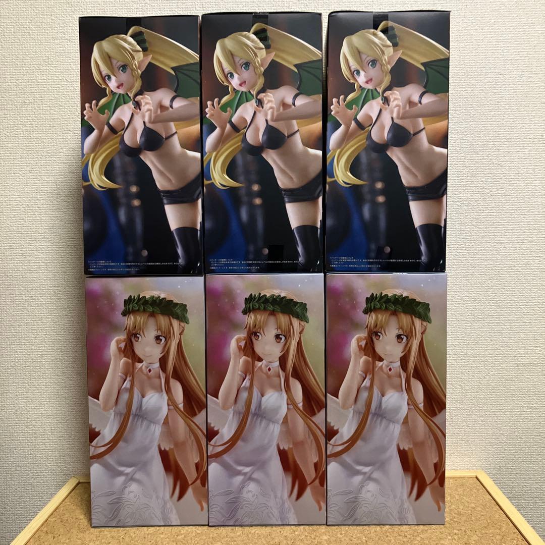 SAO リーファ　アスナ　6品＊ BiCute Dark BiCute Pure