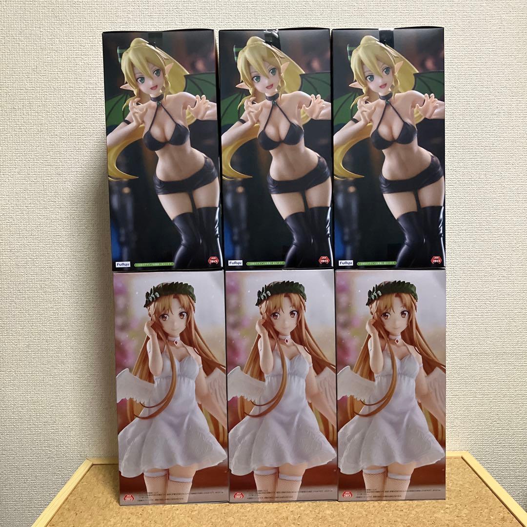 SAO リーファ　アスナ　6品＊ BiCute Dark BiCute Pure