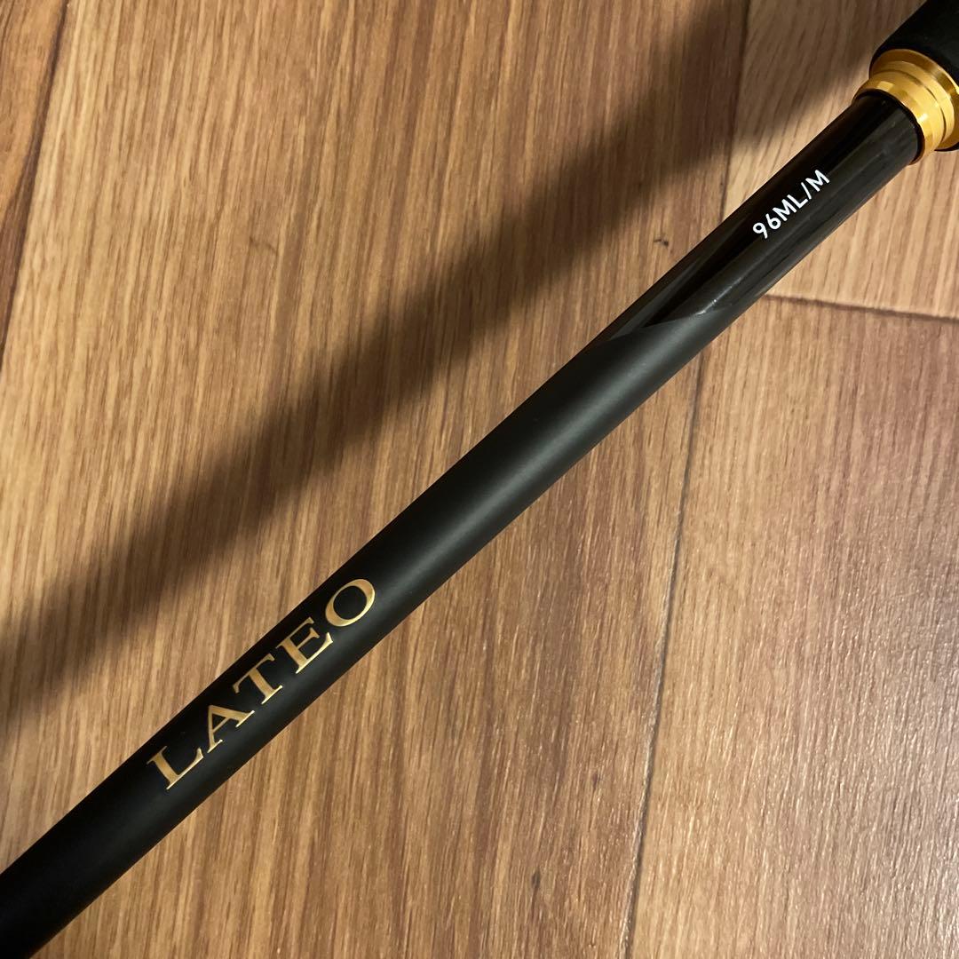 DAIWA LATEO 96ML/M Kガイド＆同社製シーバスロッド１本おまけ付