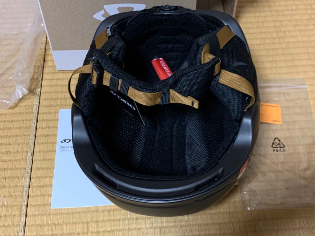 GIRO NEO AF ヘルメット アダルトLサイズ メタリックコールタン