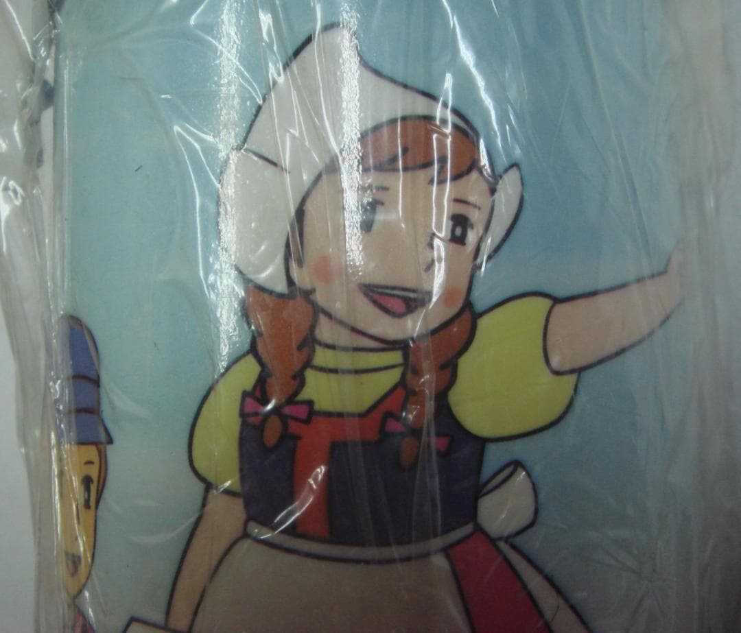 子ども用水筒 カラフルイラスト付き新品未使用 水筒絵皿 フランダースの犬 アニメ