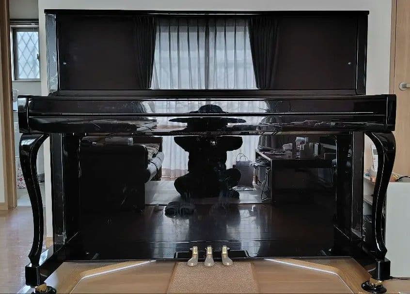カワイ　アップライトピアノ　C-580F