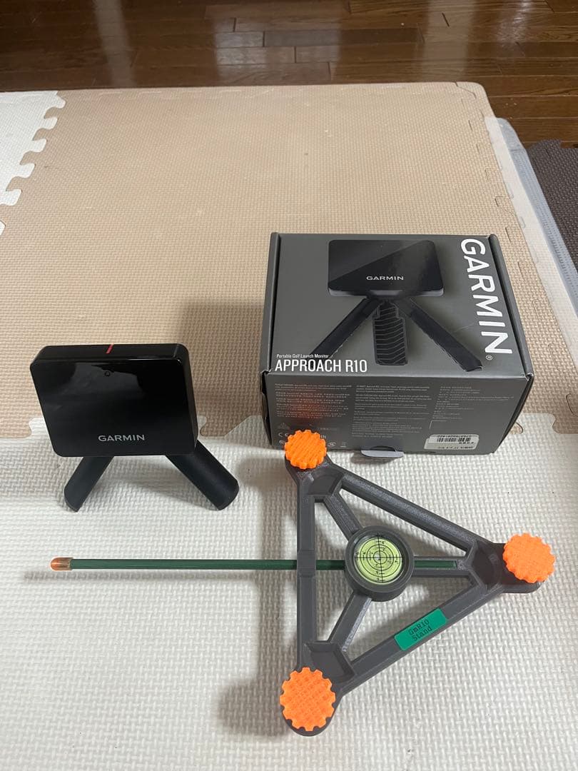 【美品】GARMIN APPROACH R10 高精度弾道測定器＆アライメント付