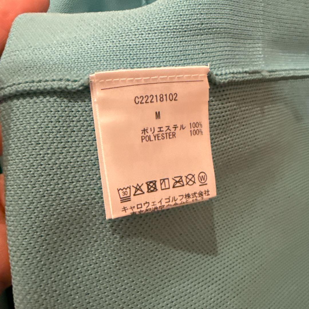 Callaway 新品　ターコイズ　トップス　トレーナー　フード付き