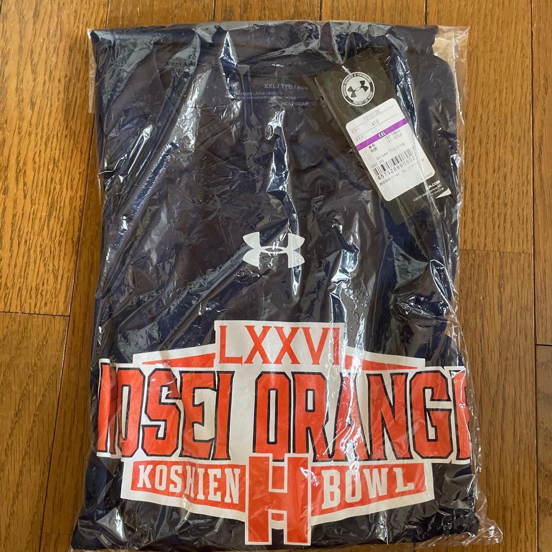 法政アメフト　オレンジ　甲子園ボウル　tシャツ