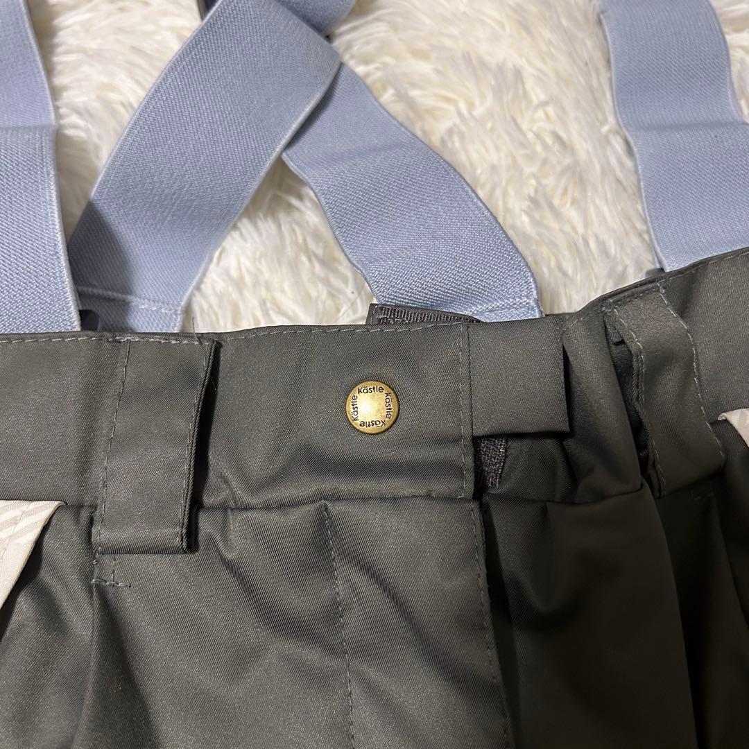 【美品】KASTLE ケスレ スキー スノーボード ウェア ホワイトM