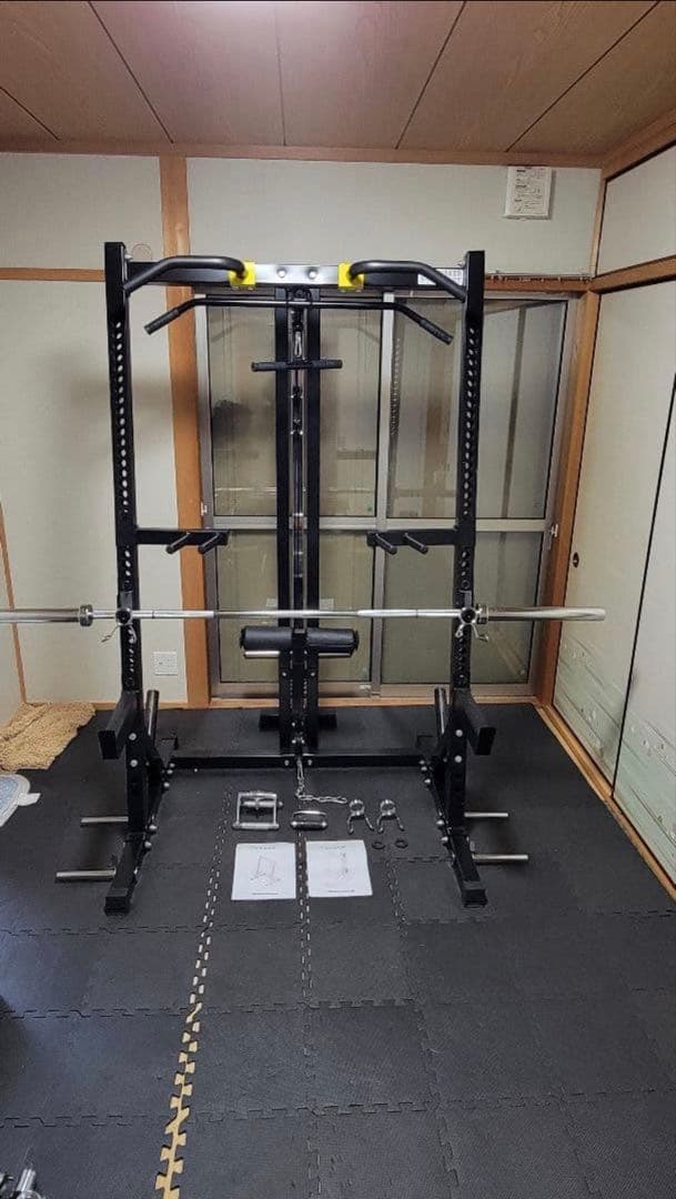 ボディメーカー　ハーフラック　ラットプルオプション付 愛知県近郊 手渡し 急ぎ！