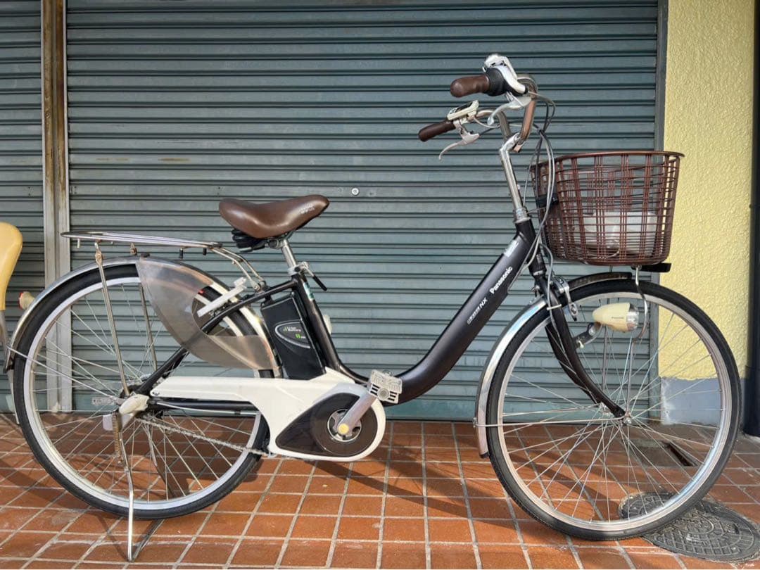 関西限定パナソニック電動アシスト自転車バッテリー8.9Ahタイヤ26インチ