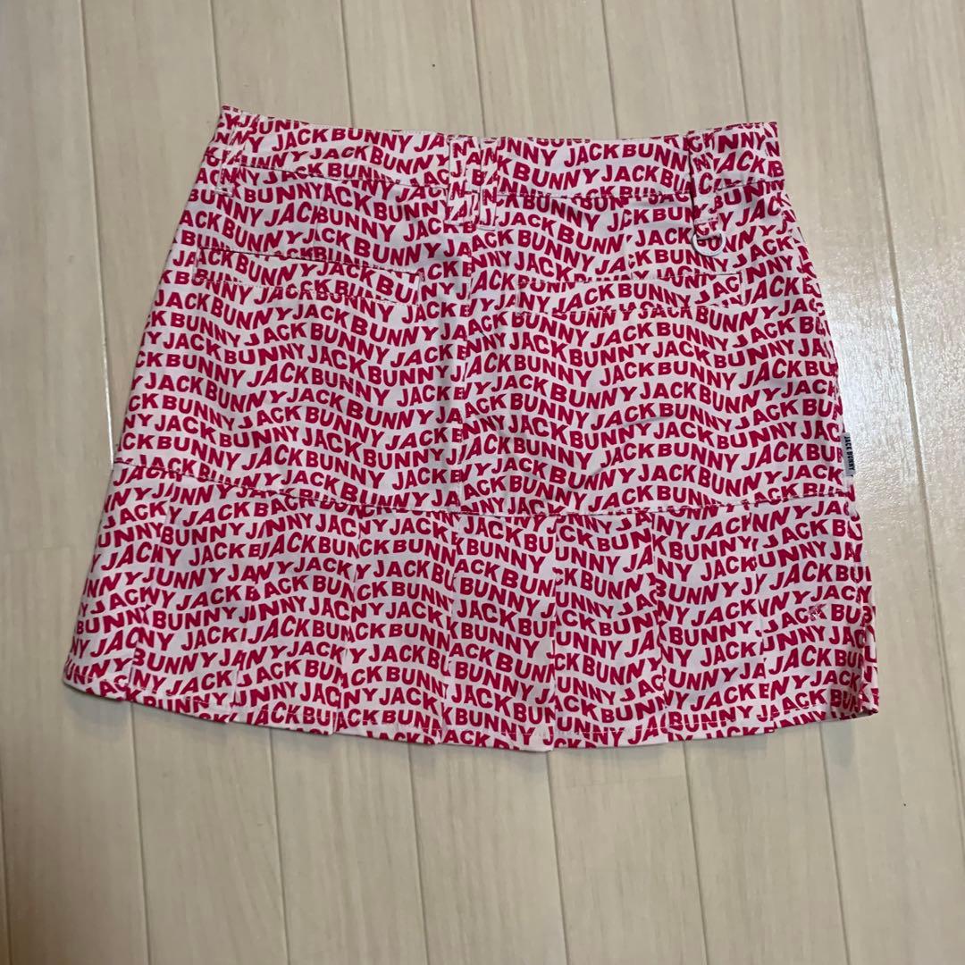 新品■14,300円【ジャックバニー】レディース　スカート　2/L ゴルフウェア