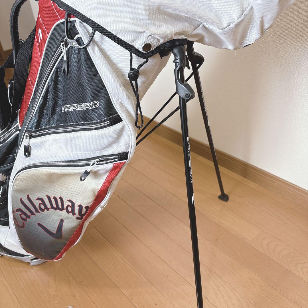 K393 Callaway WAREIRDスタンドキャディバック 軽量