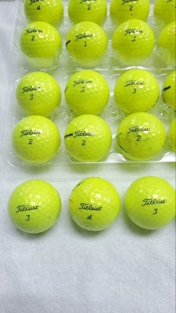 (53)Titleist prov1ゴルフボール 25個 ロストボール
