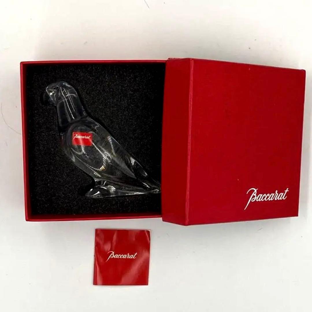 【新品未使用】Baccarat バカラ鸚鵡