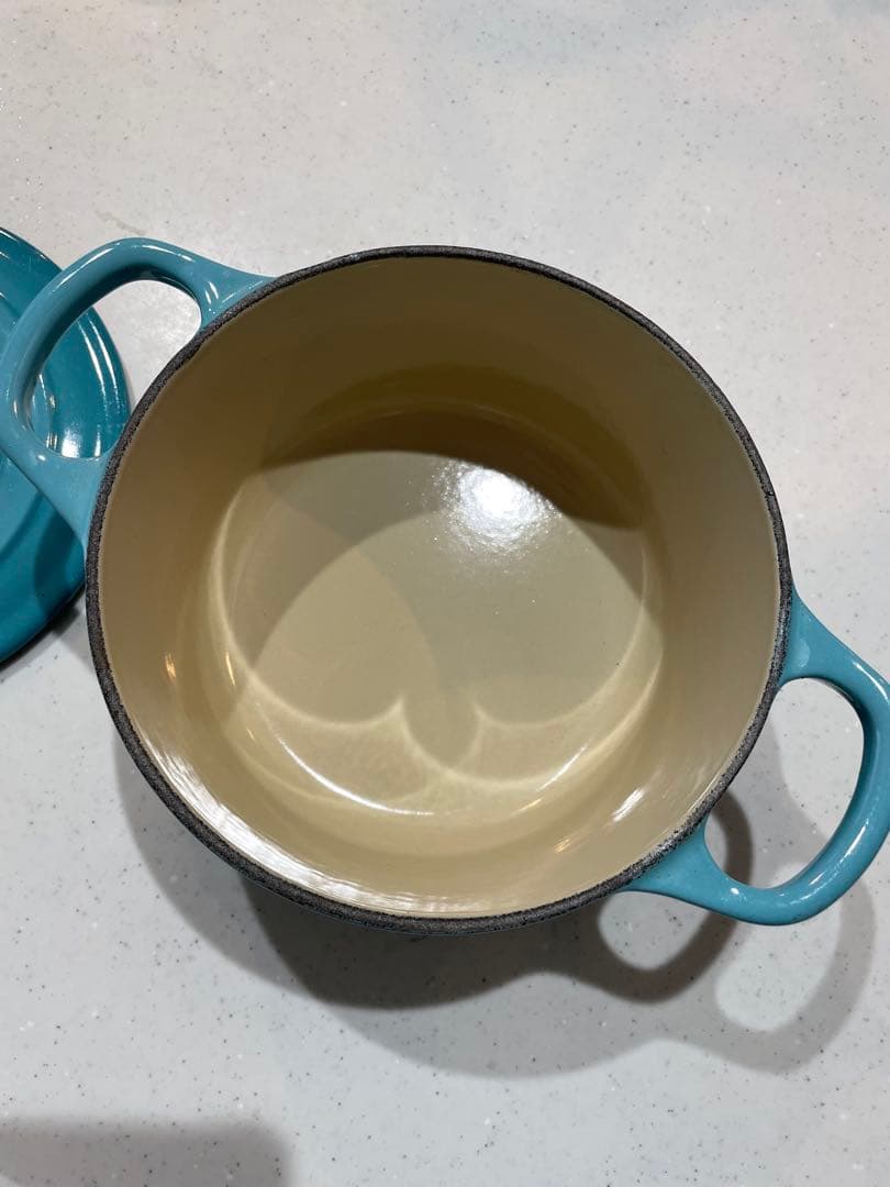 LE CREUSET 14cm 青