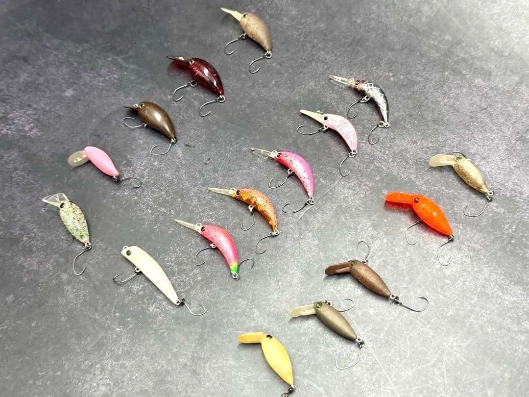 【⭐️引退❣️まとめ売り⭐️】②トラウト用ルアー等　大量73個　お値打ち‼️