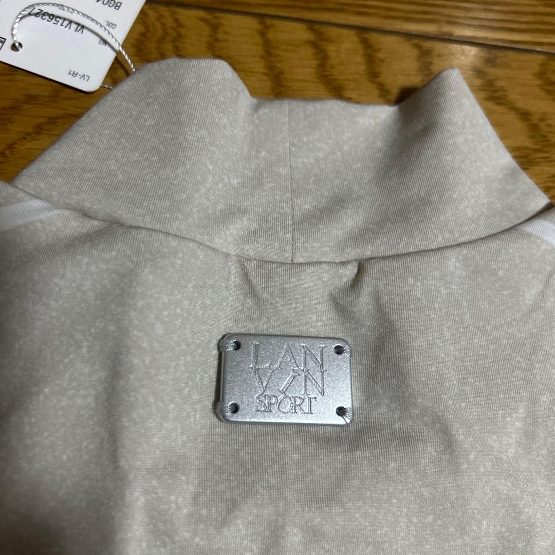 未使用品LANVIN SPORTレディースモックネック半袖シャツ