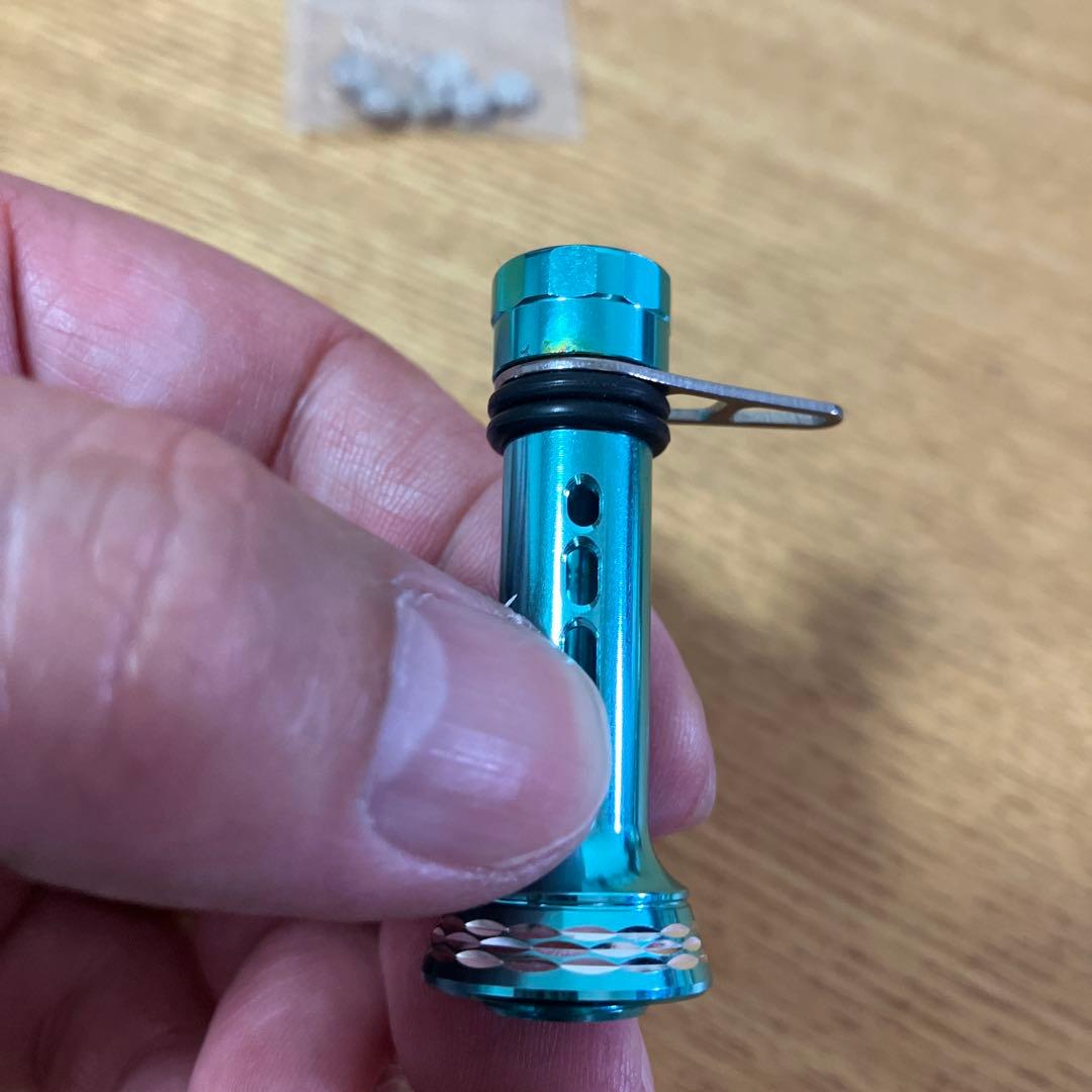 美品　ダイワ　ドレス　ヴァーテックス マッド　90mm ダブルハンドル　スタンド