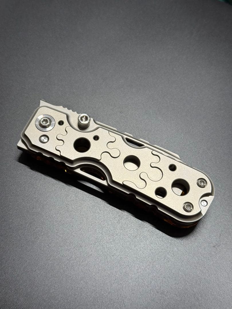 「正規品」55k Ti+ Pei製　フィジェットトイ　EDC ナイフタイプ