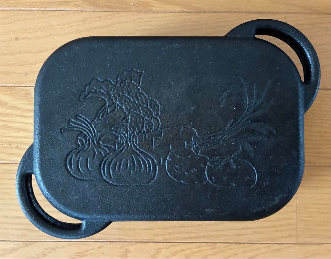ベイクパン 南部鉄器　ハンドル付　ダッチオーブン