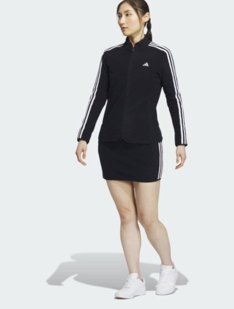 【新品タグ付】adidas ジャケット スカート セット ブラック