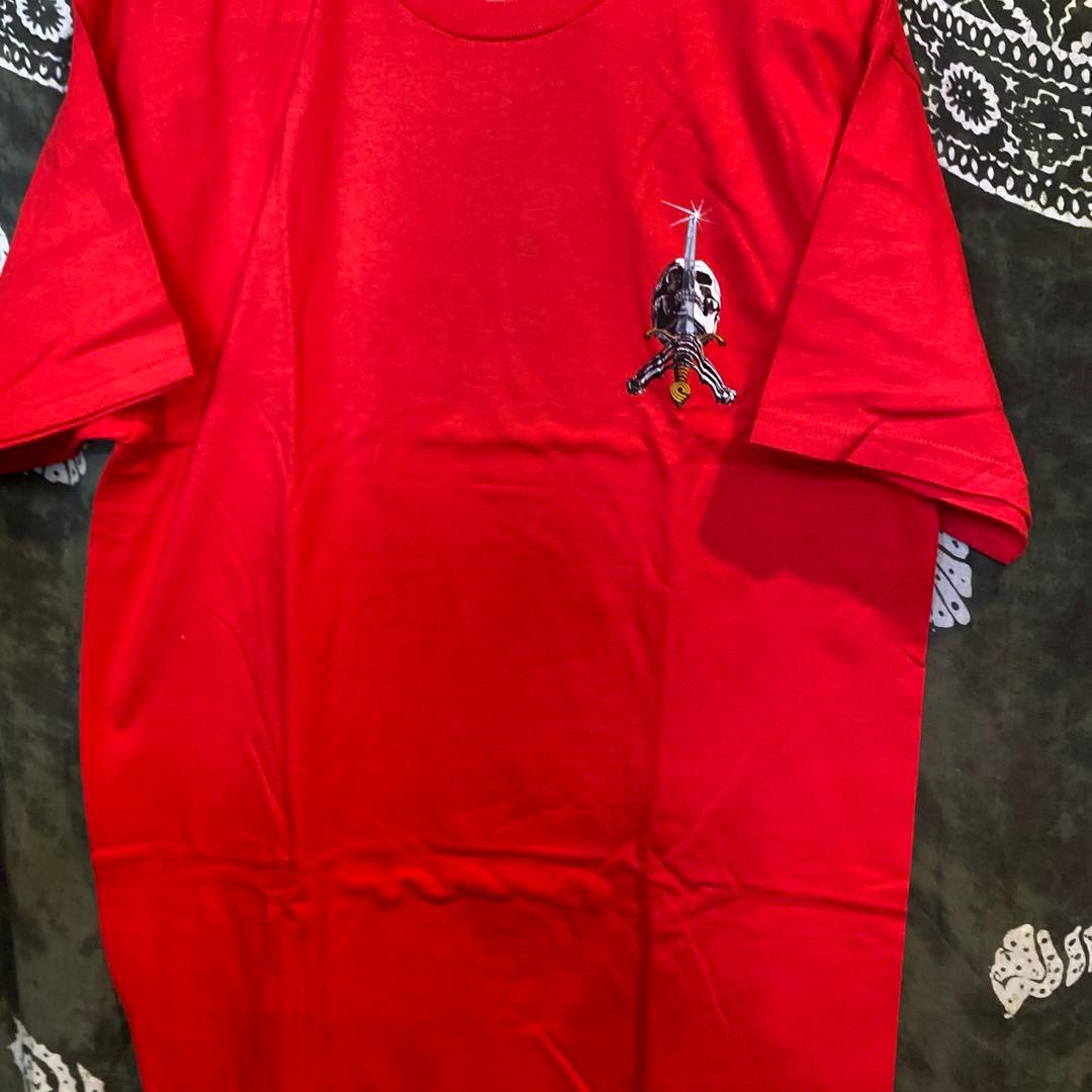 POWELLPERALT 2013's スケートTシャツ レッド　Mサイズ