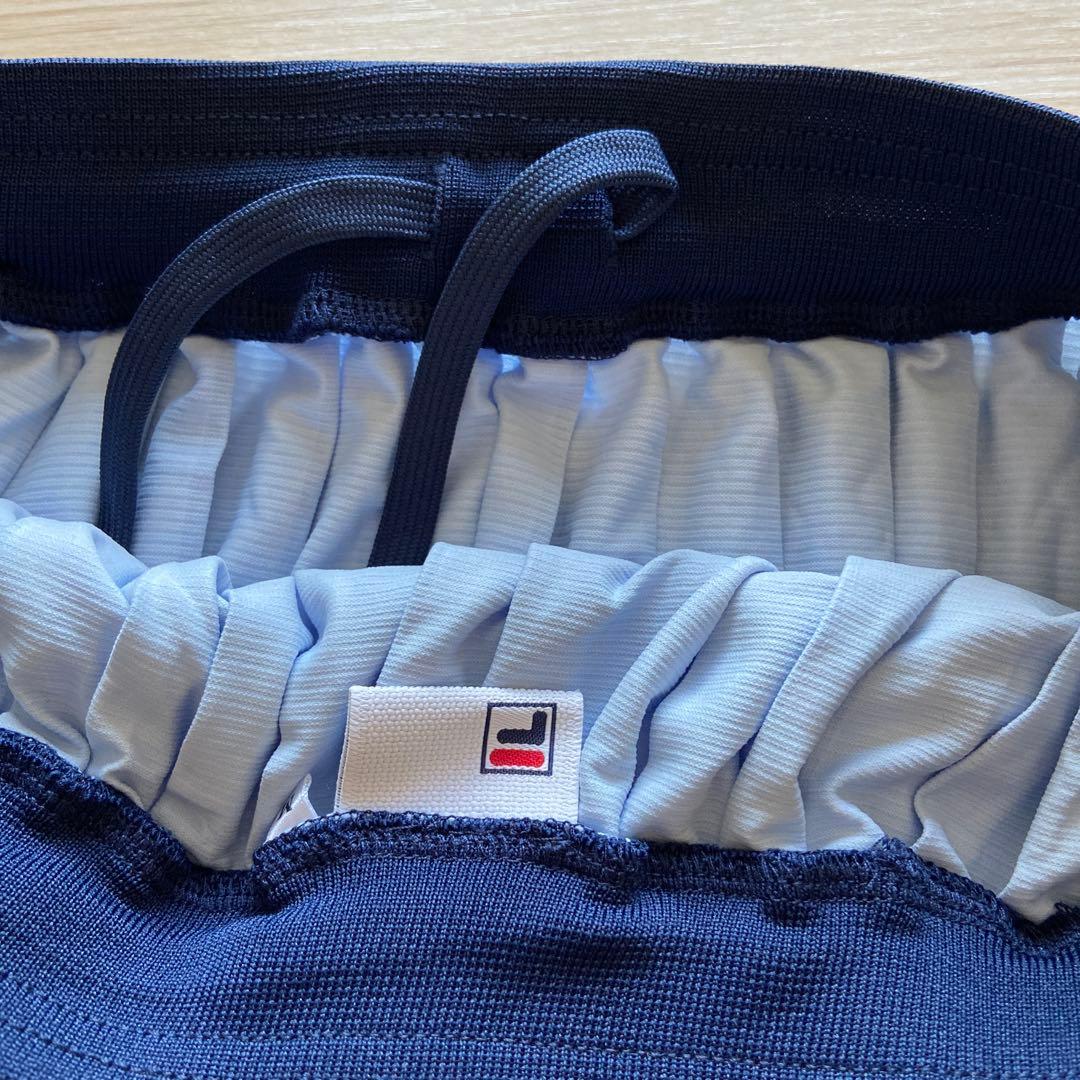 【未使用】FILA テニスウェア　薄い青 プリーツスカート ¥11880