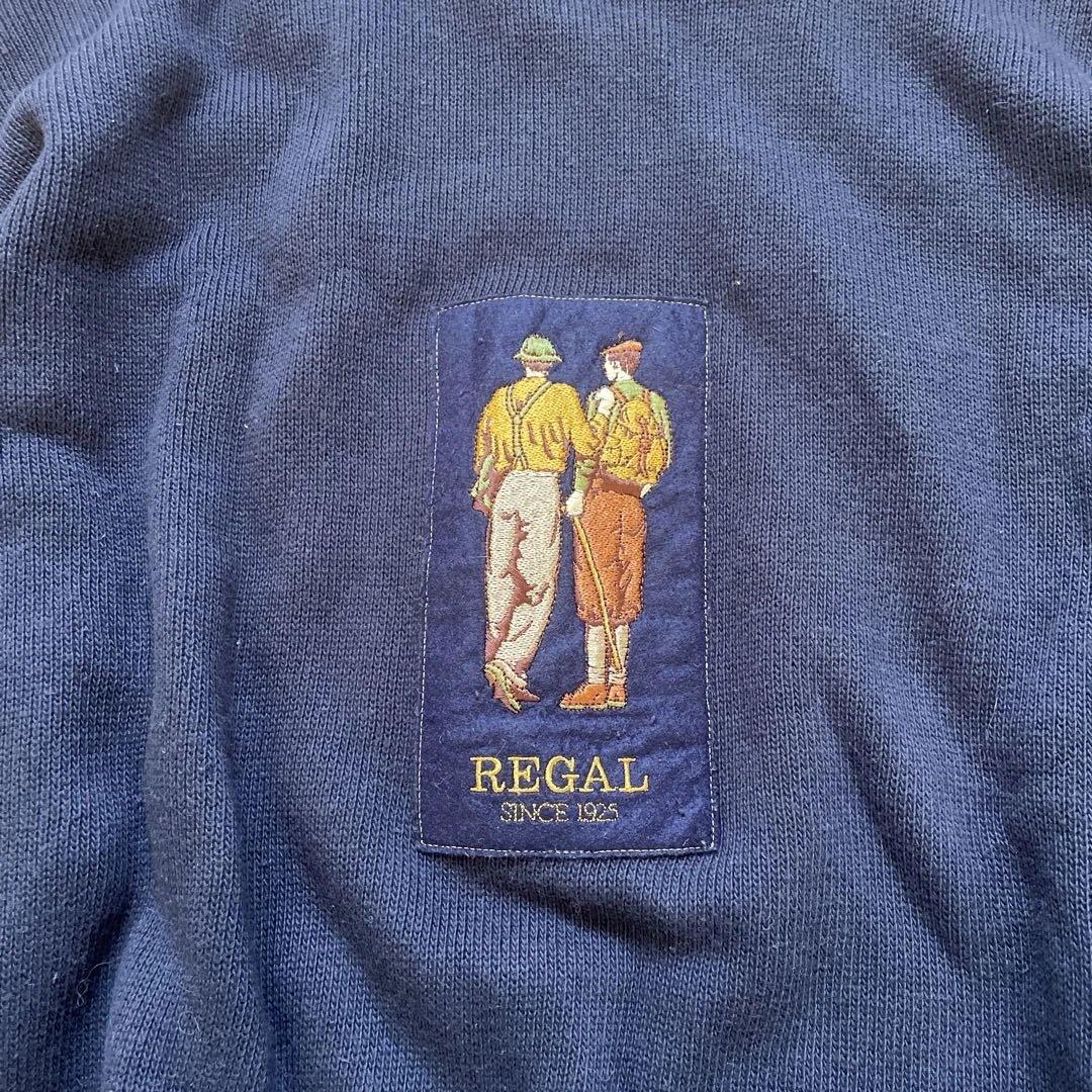 90's REGAL 日本製 刺繍トレーナー