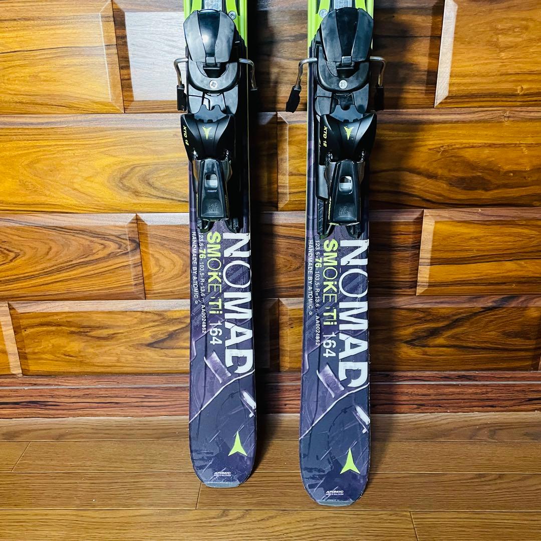 ATOMIC スキー板「NOMAD SMOKE」 164cm ビンディング付き