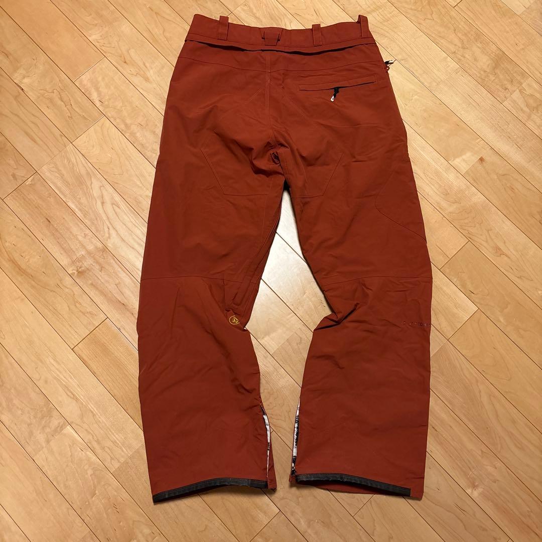 VOLCOM ボルコム　GORE-TEX　ゴアテックス　パンツ　スノボ　朱