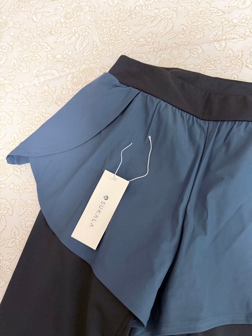 ［新品］Lava ショートパンツ付きベーシックレギンスＬ　 ヨガウェア