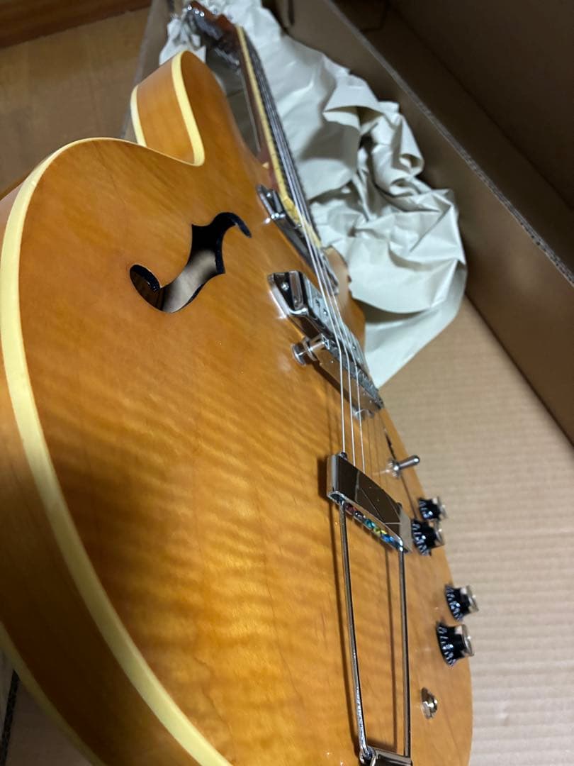 Epiphone Casino トラ目　2004 ピアレスNAT