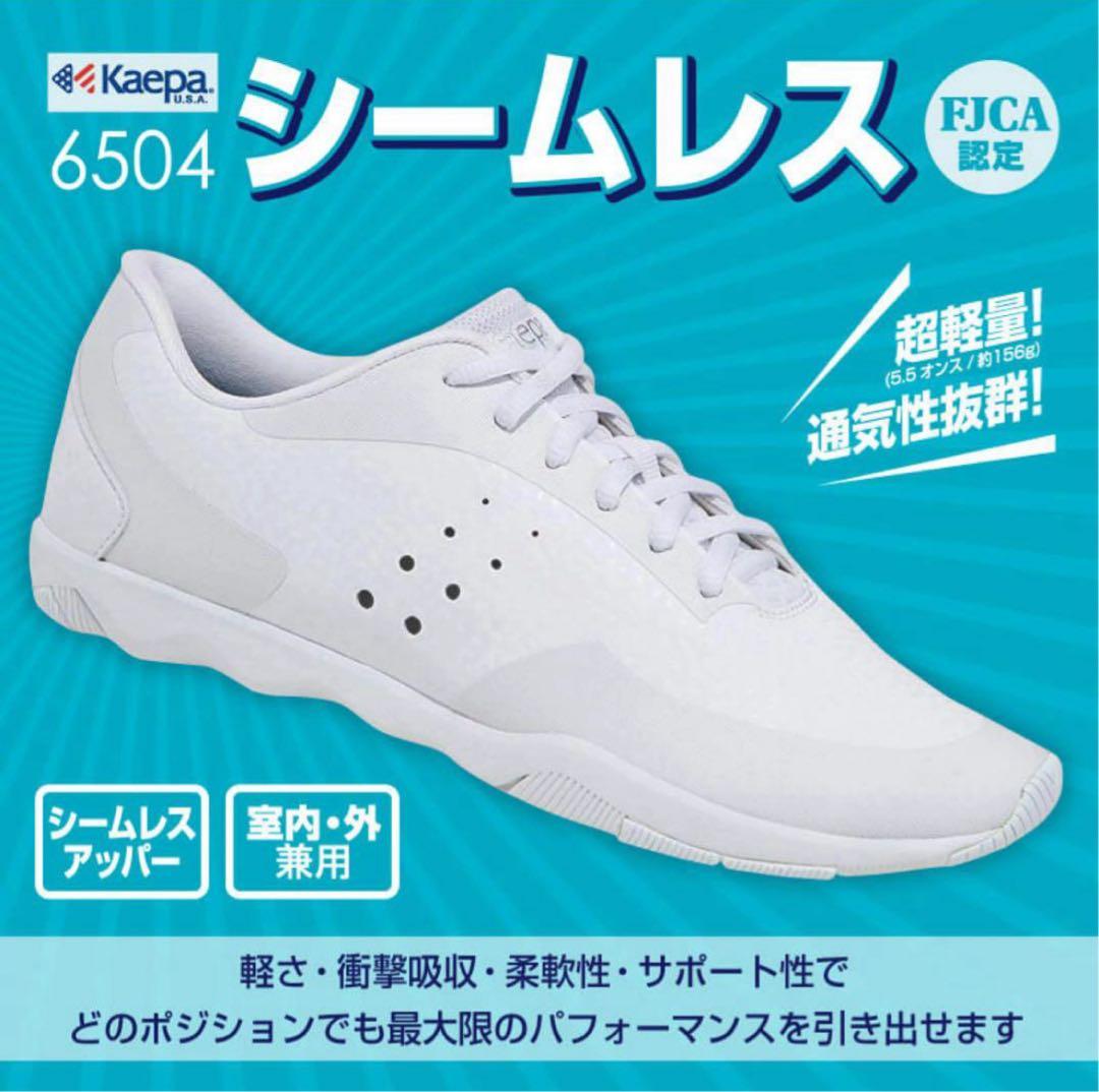 【特許取得】ケイパ チアシューズ 6504 シームレス スニーカー　25cm