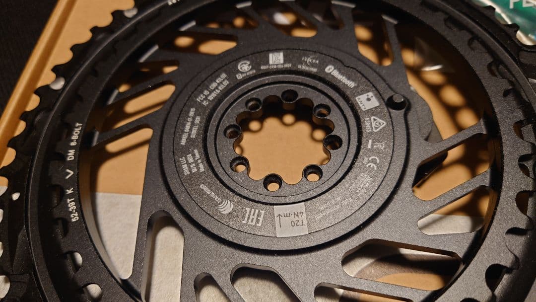 新品SRAM QUARQ AXS RED E1 パワーメーター 52/39