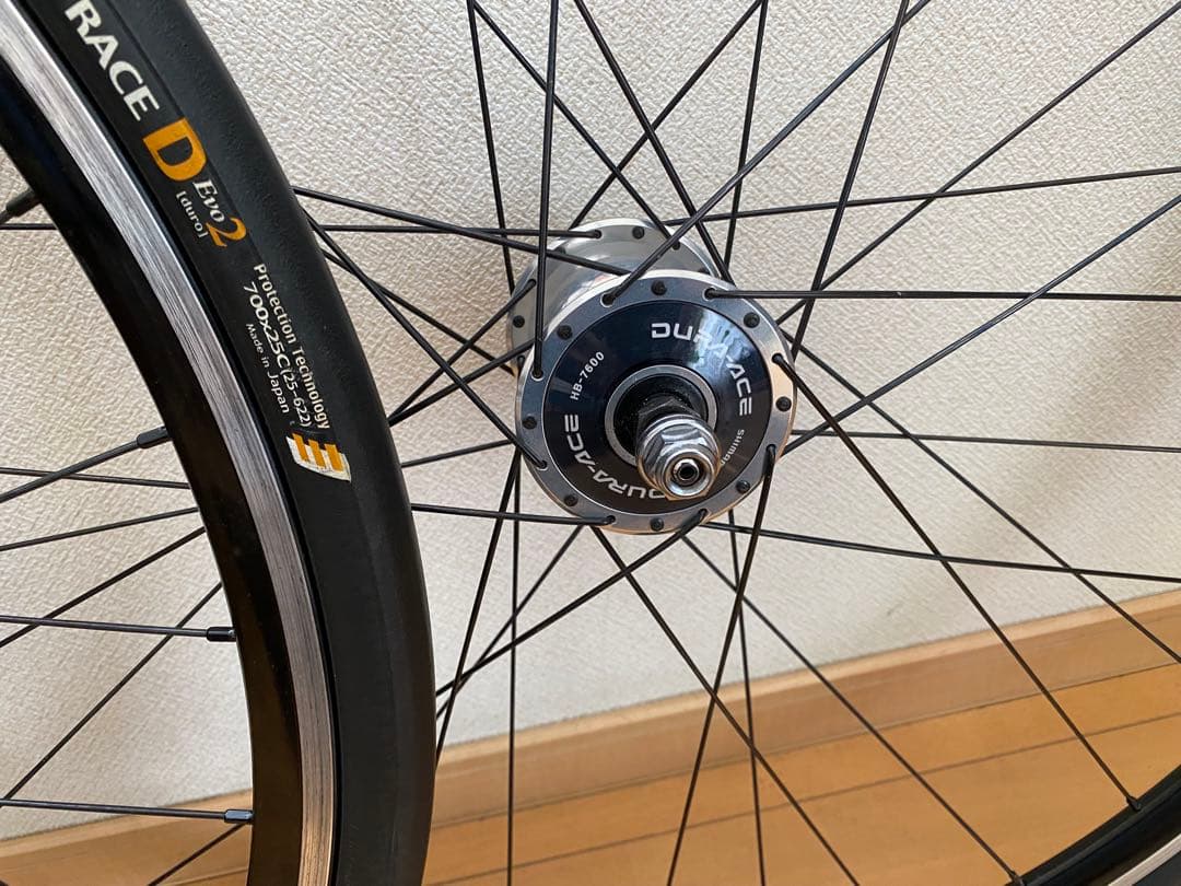 DURA-ACE HB-7600 ピストホイール WO ホイールバック付