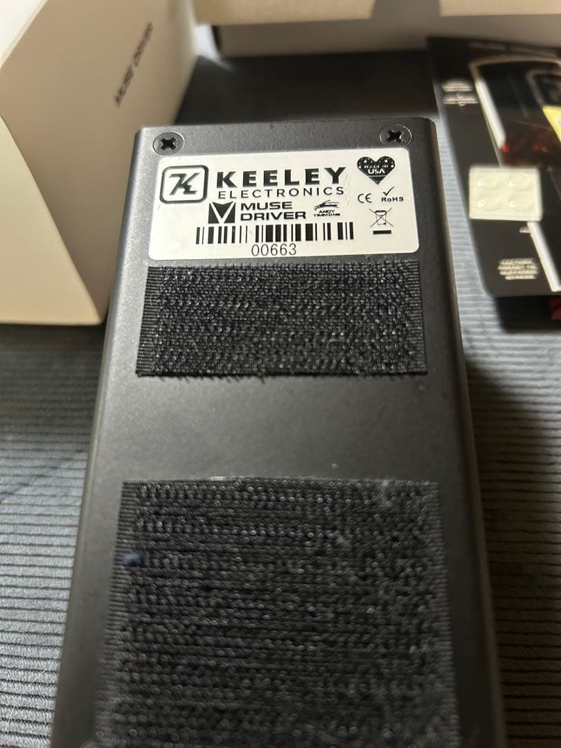ギター KEELEY MUSE D Andy Timmons