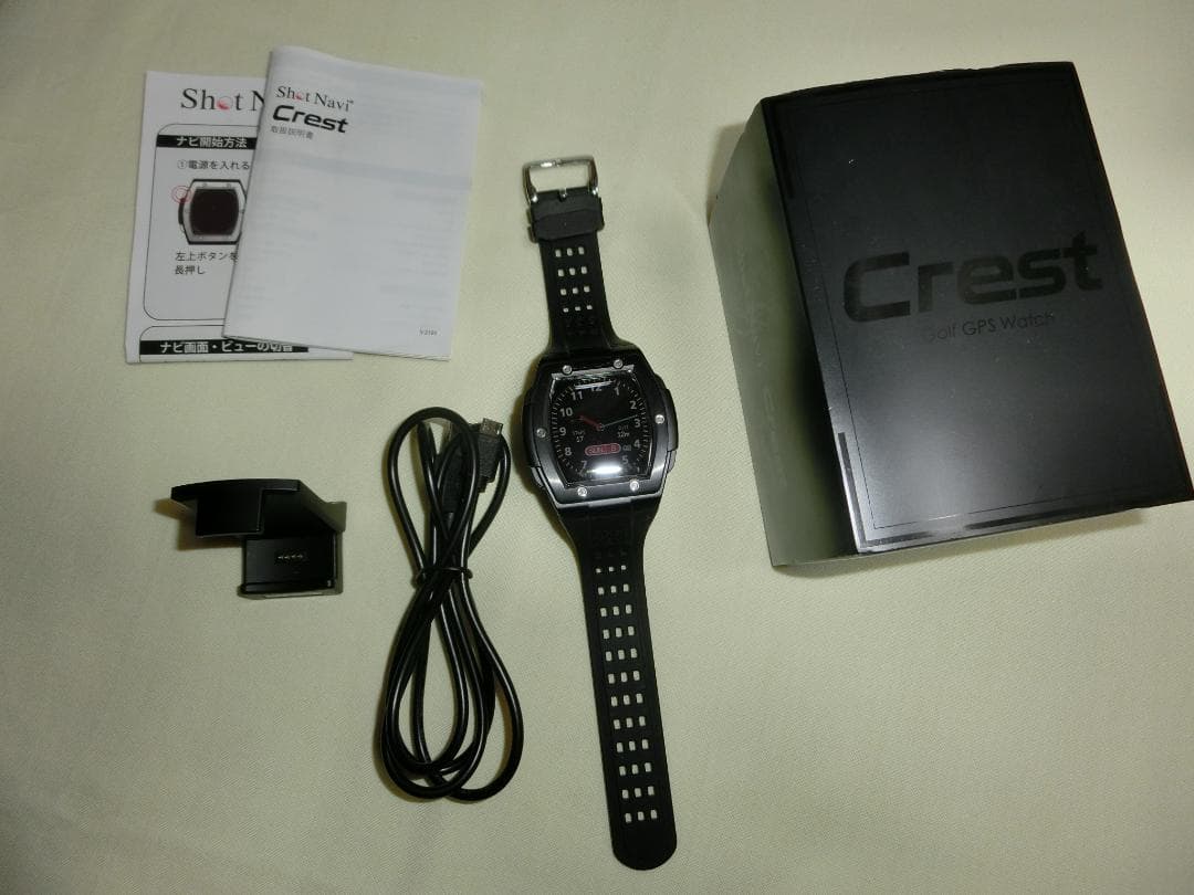 Shot Navi Crest　ショットナビ　クレスト　ブラック