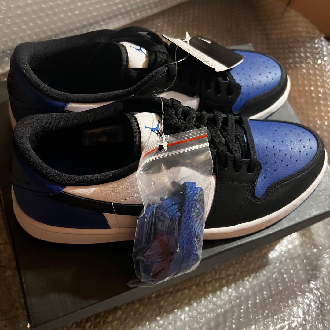 aj1 low golf 白黒青　ロイヤルブルー29cm新品未使用タグ付き