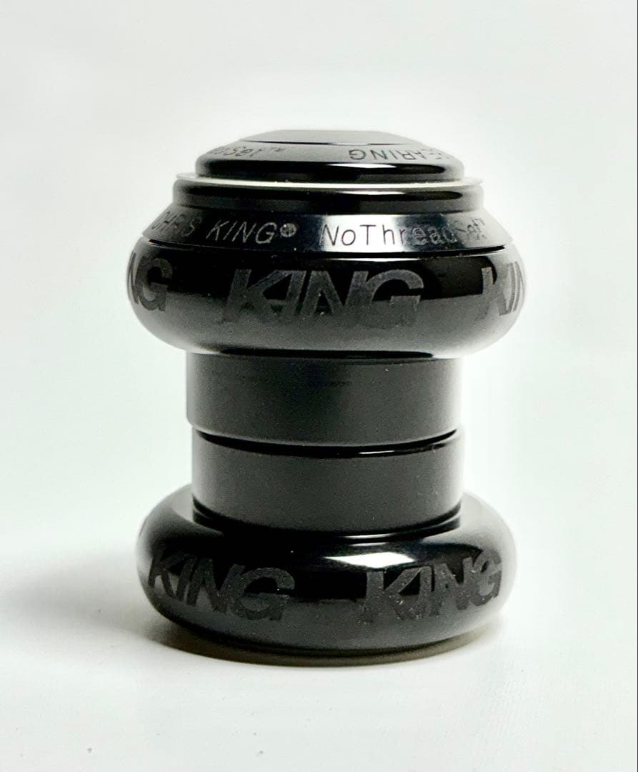 激レアCHRIS KING NoThreadSet 1インチヘッドパーツブラック