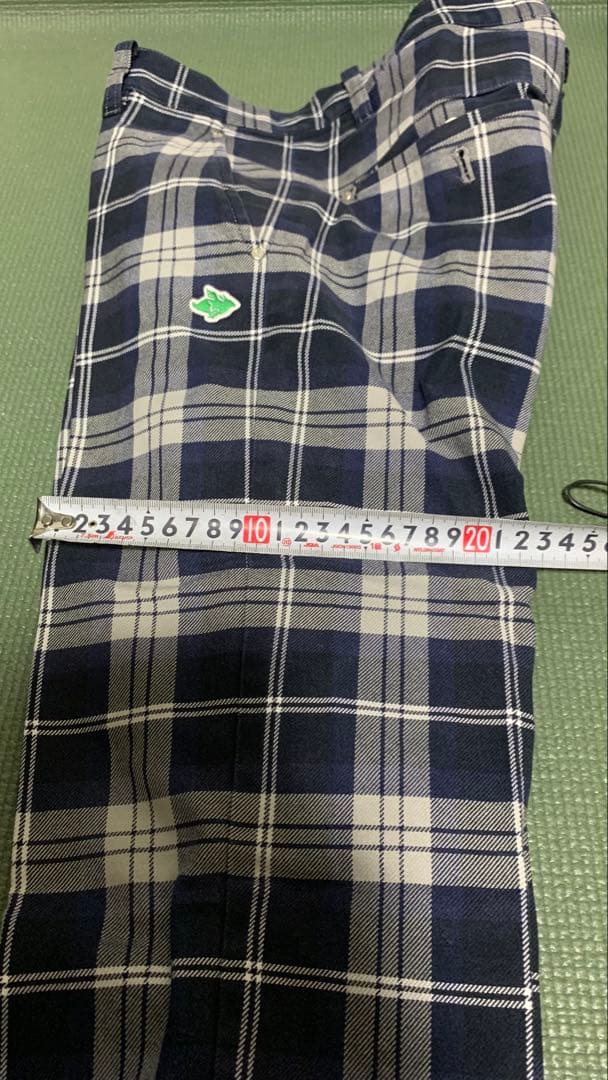 PEARLYGATES パーリーゲイツ メンズ　パンツ チェック サイズ4 中古