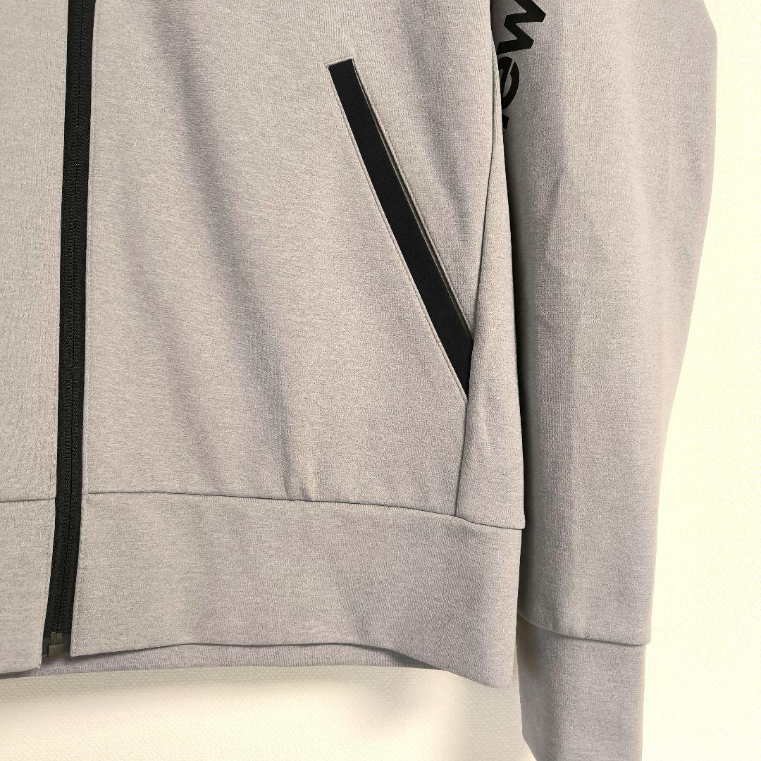 【極美品】New Balance フルジップフーディ トレーニング グレー M