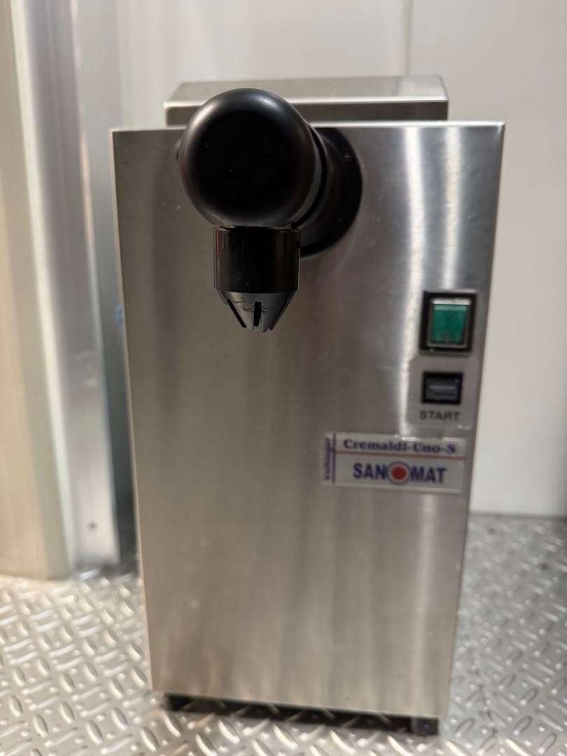 【最終出品】Sanomat ザノマット クレマルディ・ウノS ホイップマシーン