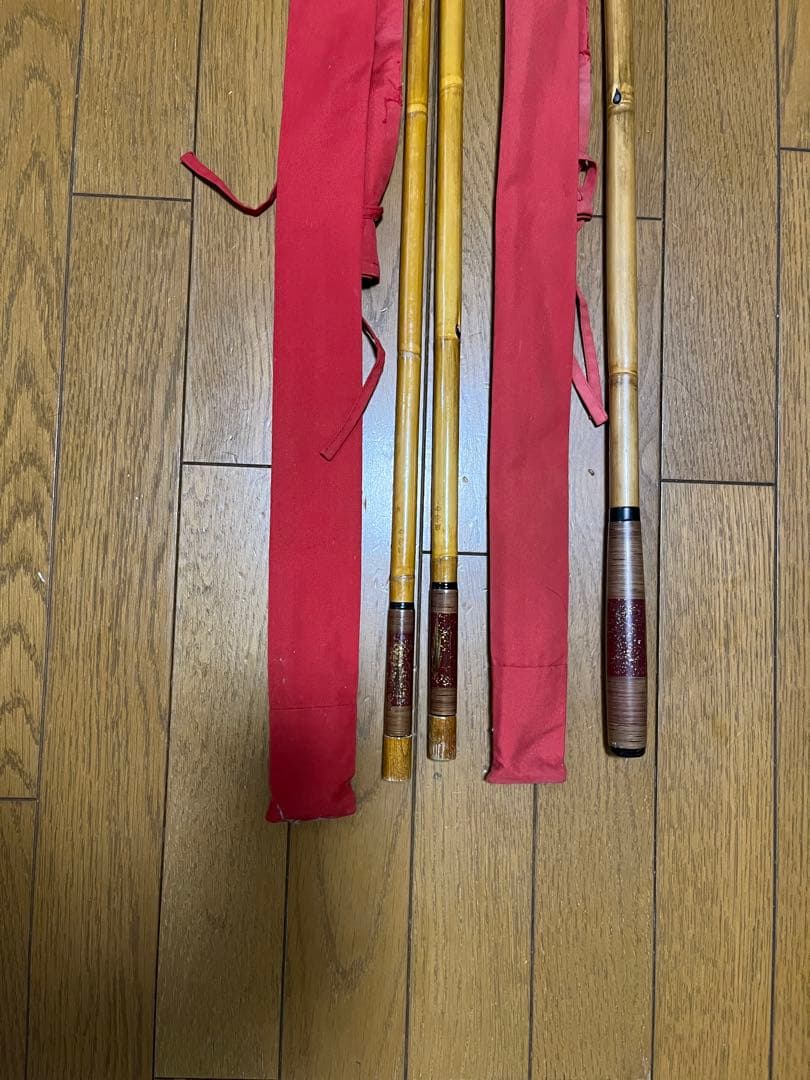 竿掛け　たもの柄　たも　セット 宗春