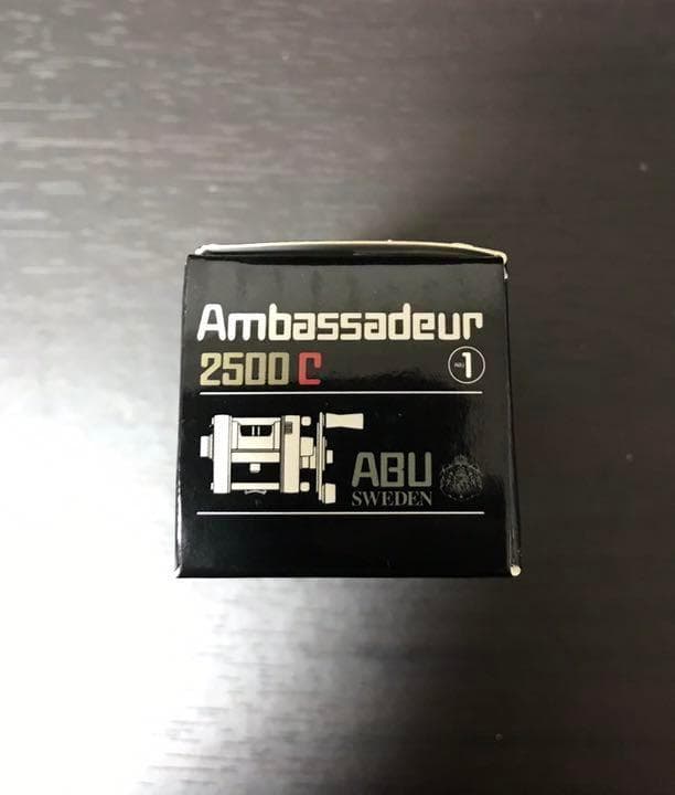 アブ100th アンバサダー　2500c レッド　アブ100周年