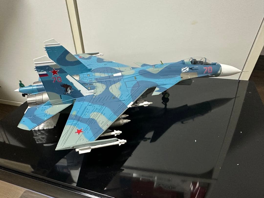 ホビーマスター　Su-33 ロシア海軍 チムール・アパキージェ少将記念