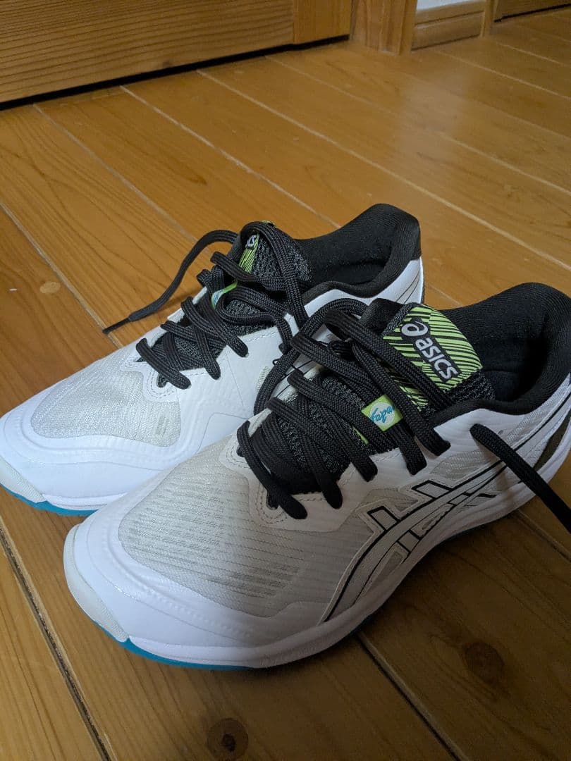 ASICS バレーボールシューズ 24.0 ホワイト